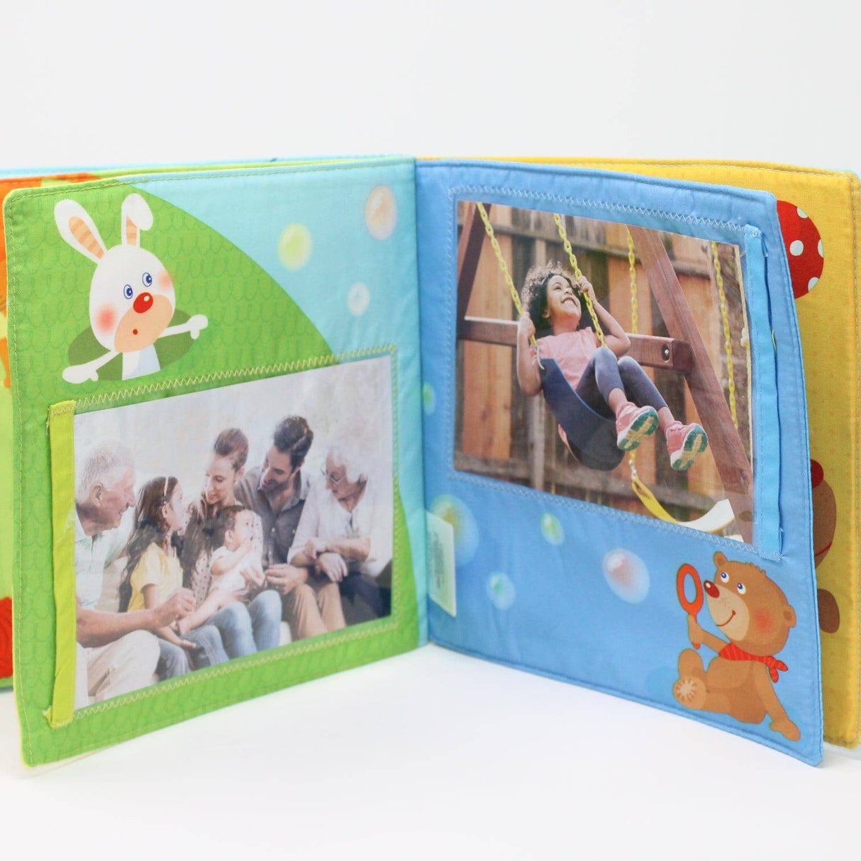 Playmates Soft Fabric Baby Photo Album