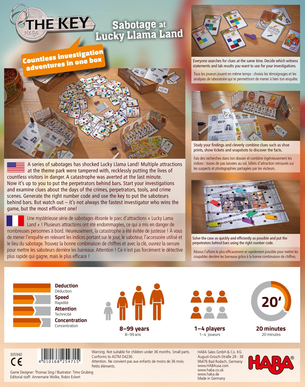 The Key: Sabotage at Lucky Llama Land - HoneyBug