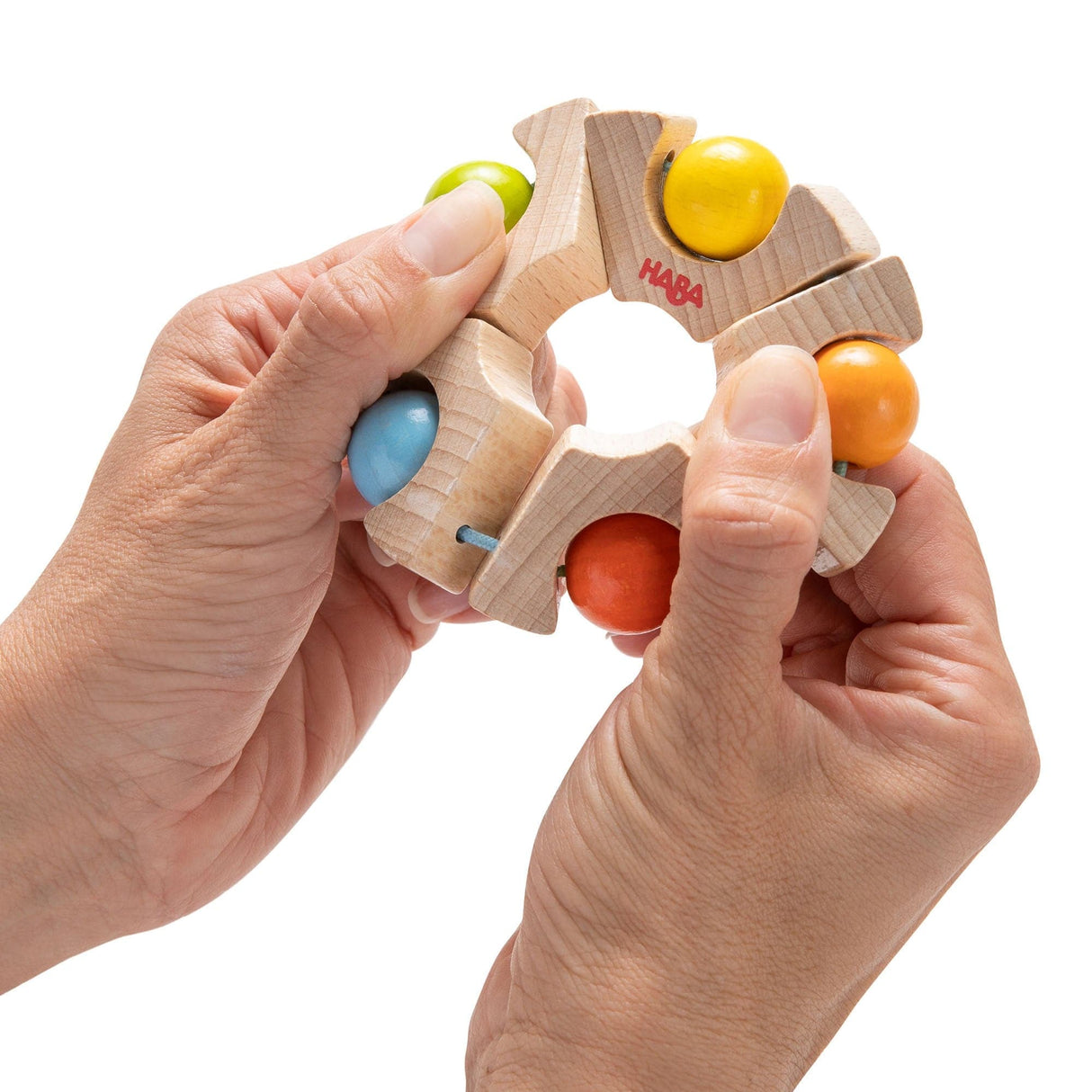 Ball Wheel Grasping Toy - HoneyBug