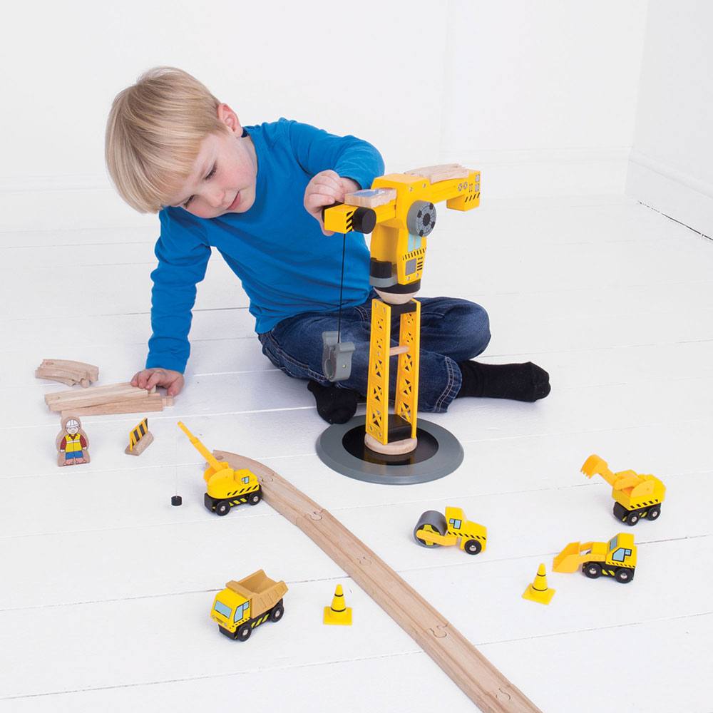 Big Crane Construction Set - HoneyBug