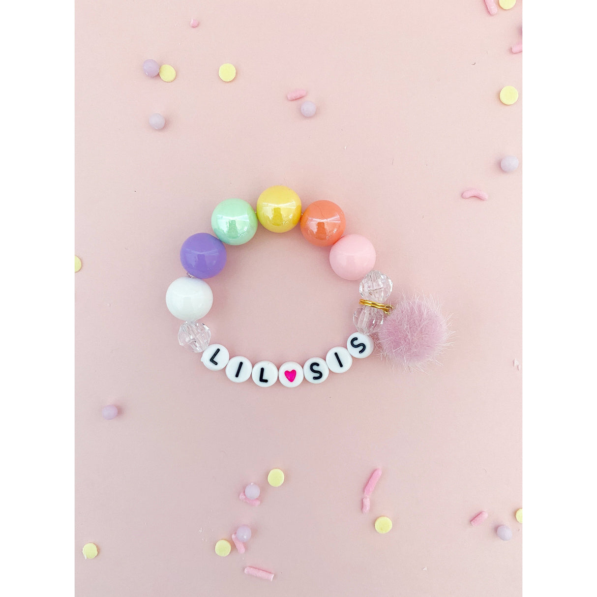 Celebration! Big Sis OR Lil Sis Charm Bracelet - HoneyBug