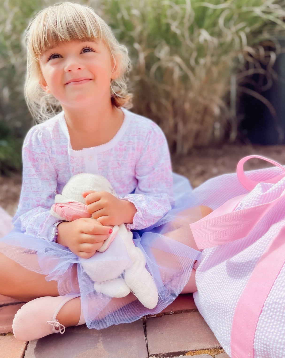 Ballet Tess Girls Lounge Dress - HoneyBug