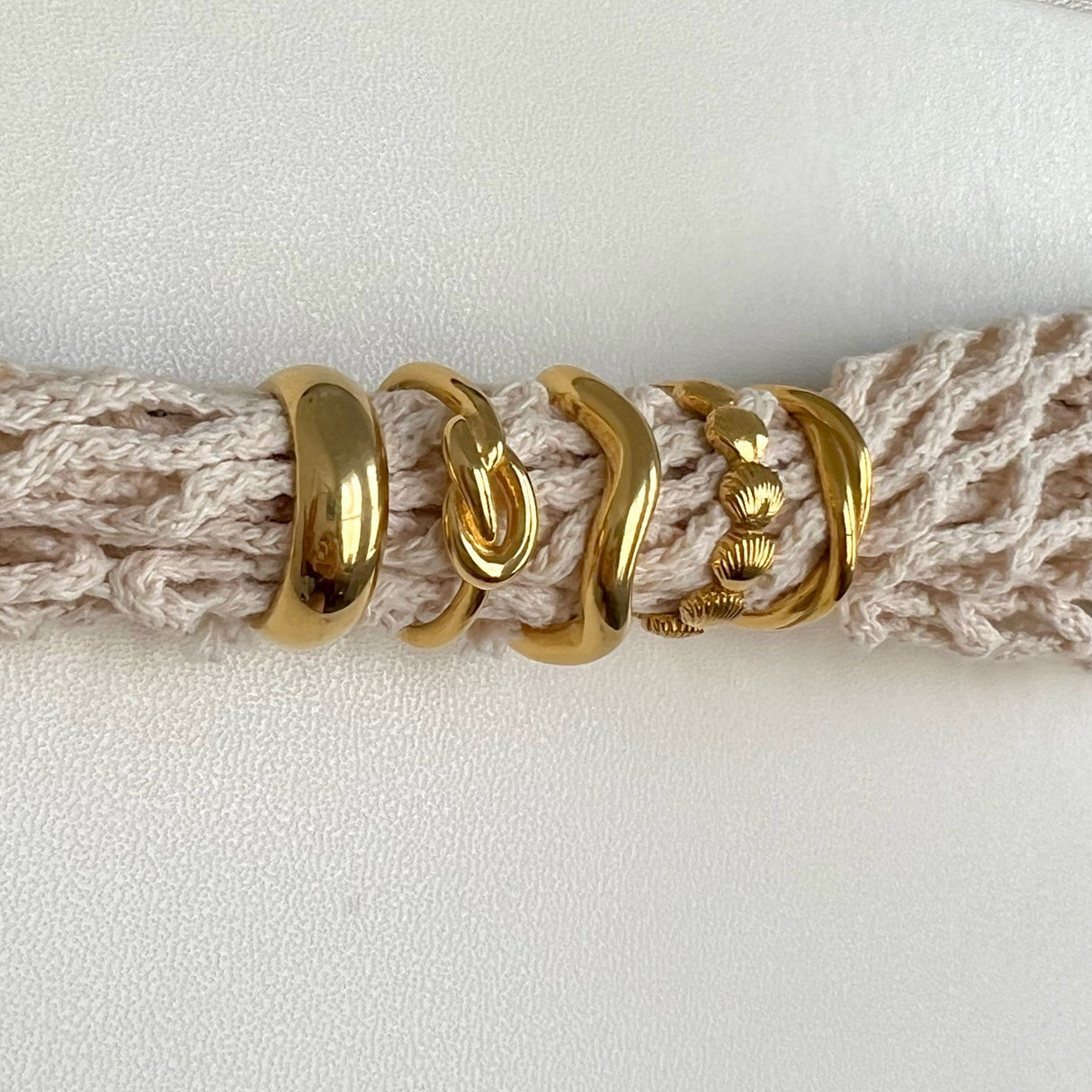 Kai Knotted Ring - HoneyBug