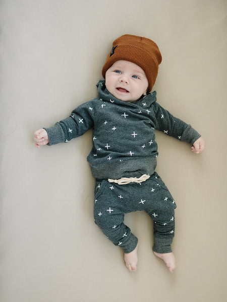 Brown Mebie Baby Beanie - HoneyBug