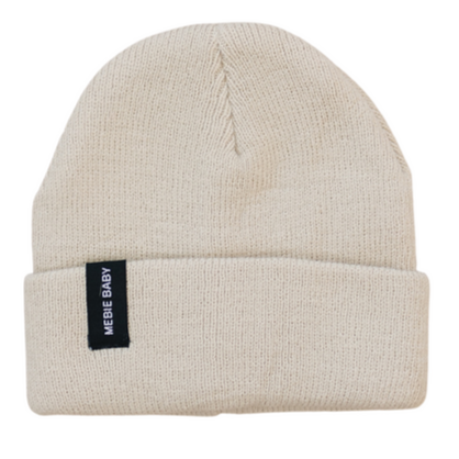 Oatmeal Mebie Baby Beanie - HoneyBug