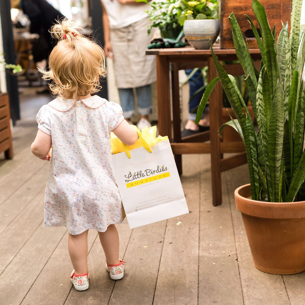 Madison Floral Dress with Ruffle Bloomer - HoneyBug