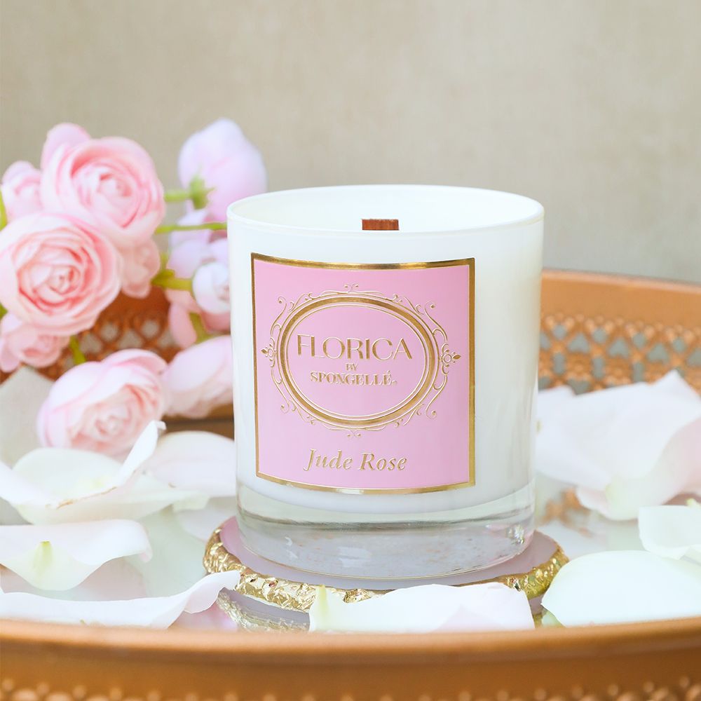 Jude Rose Candle | Florica - HoneyBug
