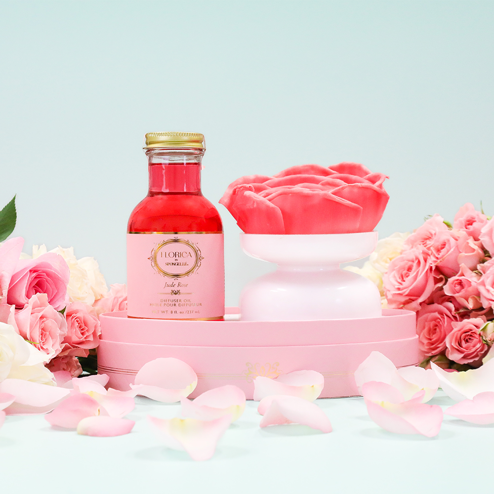 Jude Rose Floret Diffuser | Florica - HoneyBug