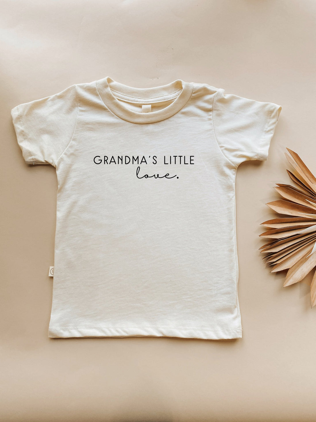 Kids Graphic Tee | Grandma's Little Love | Organic Cotton - HoneyBug