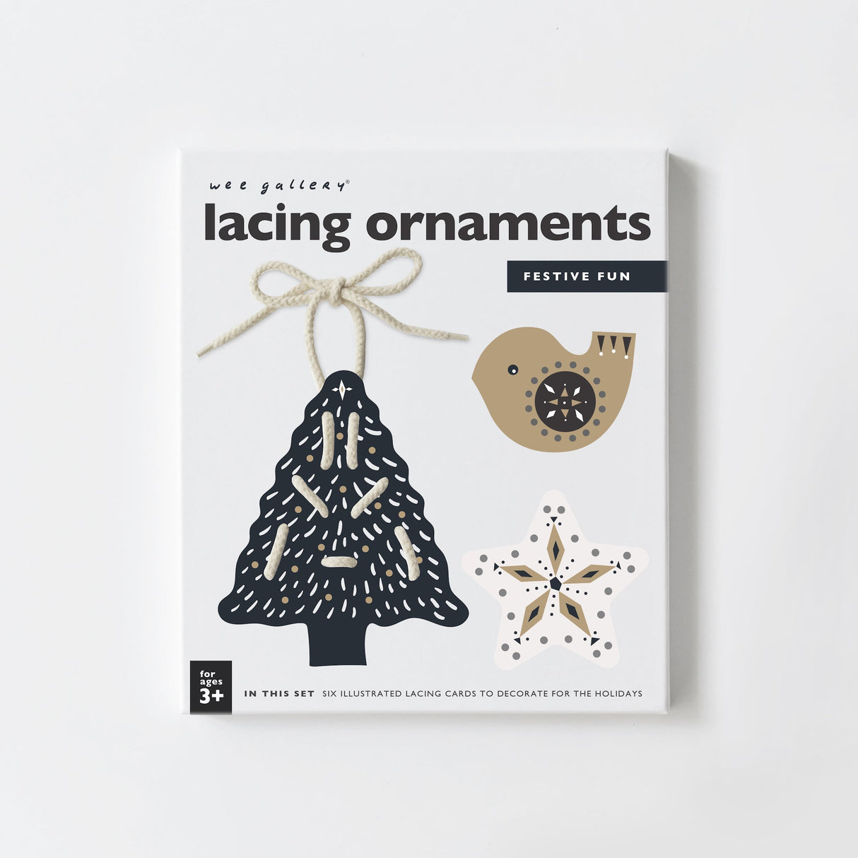 Festive Fun Lacing Ornaments - HoneyBug