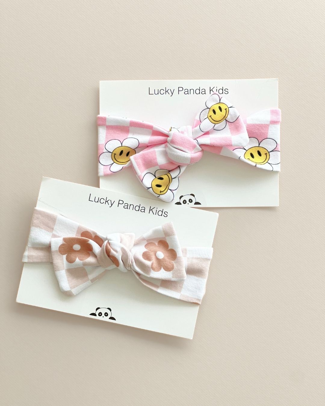 Latte Daisy Headband - HoneyBug