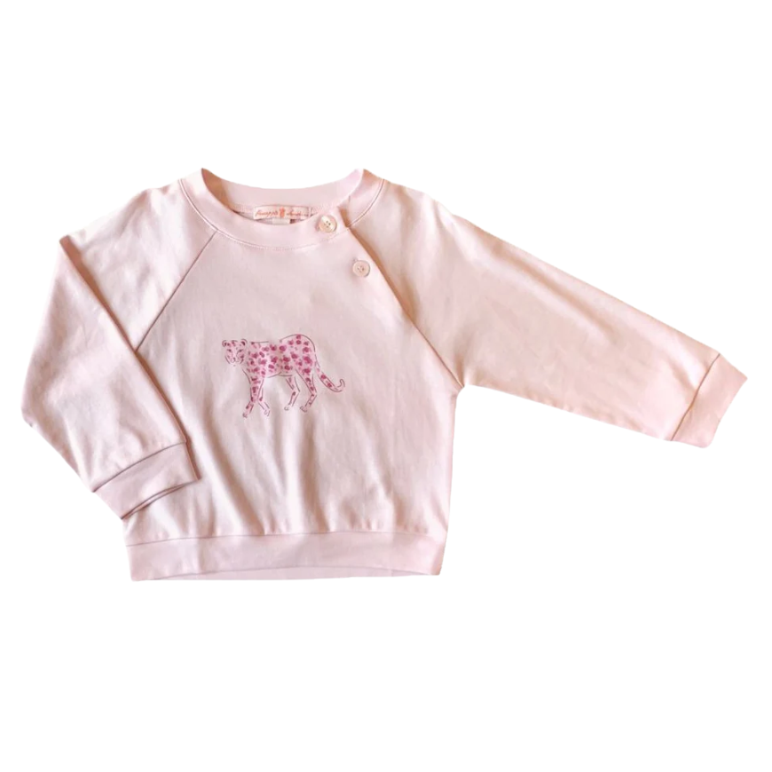 Pink Cheetah Sweatshirt