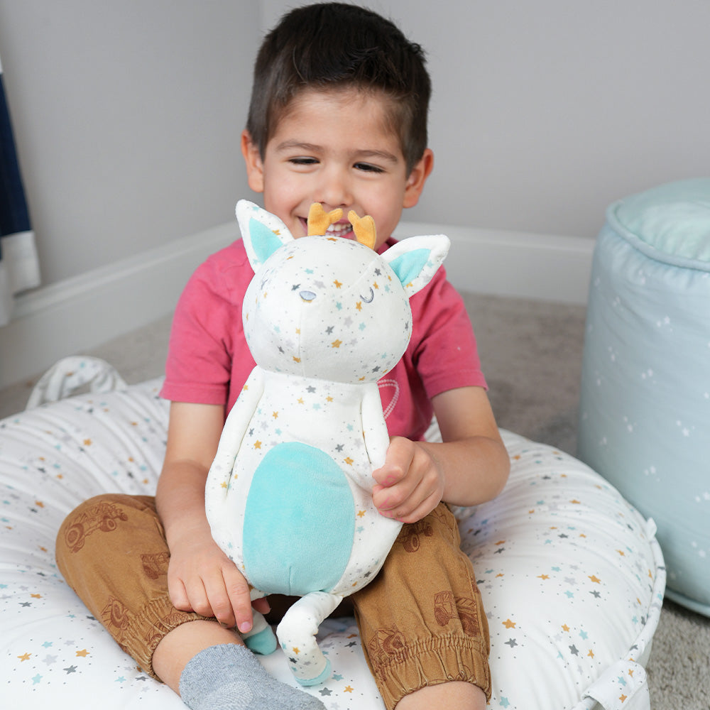 Leo Reindeer Mini Printed Plush - HoneyBug