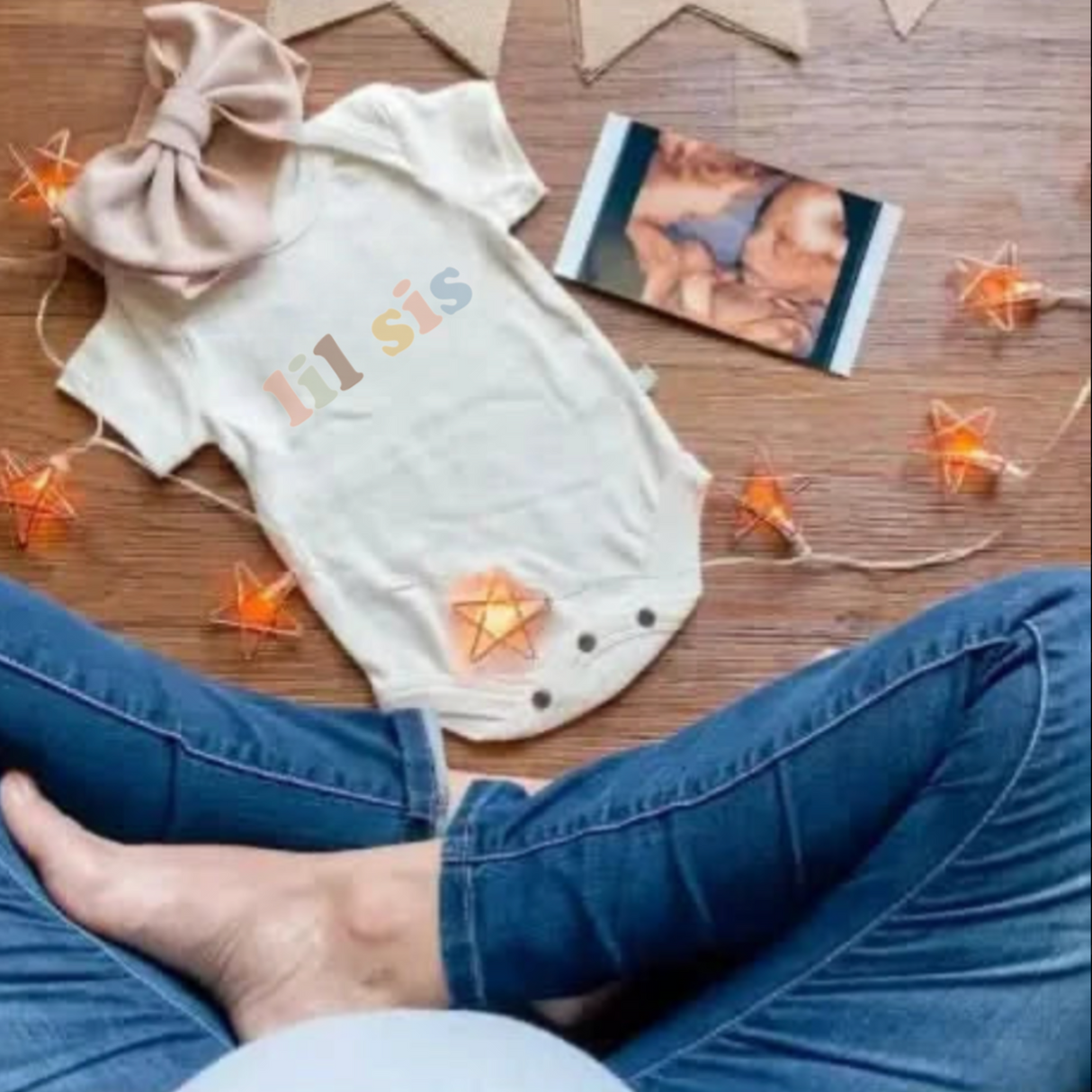 graphic bodysuit | lil sis desert bloom - HoneyBug