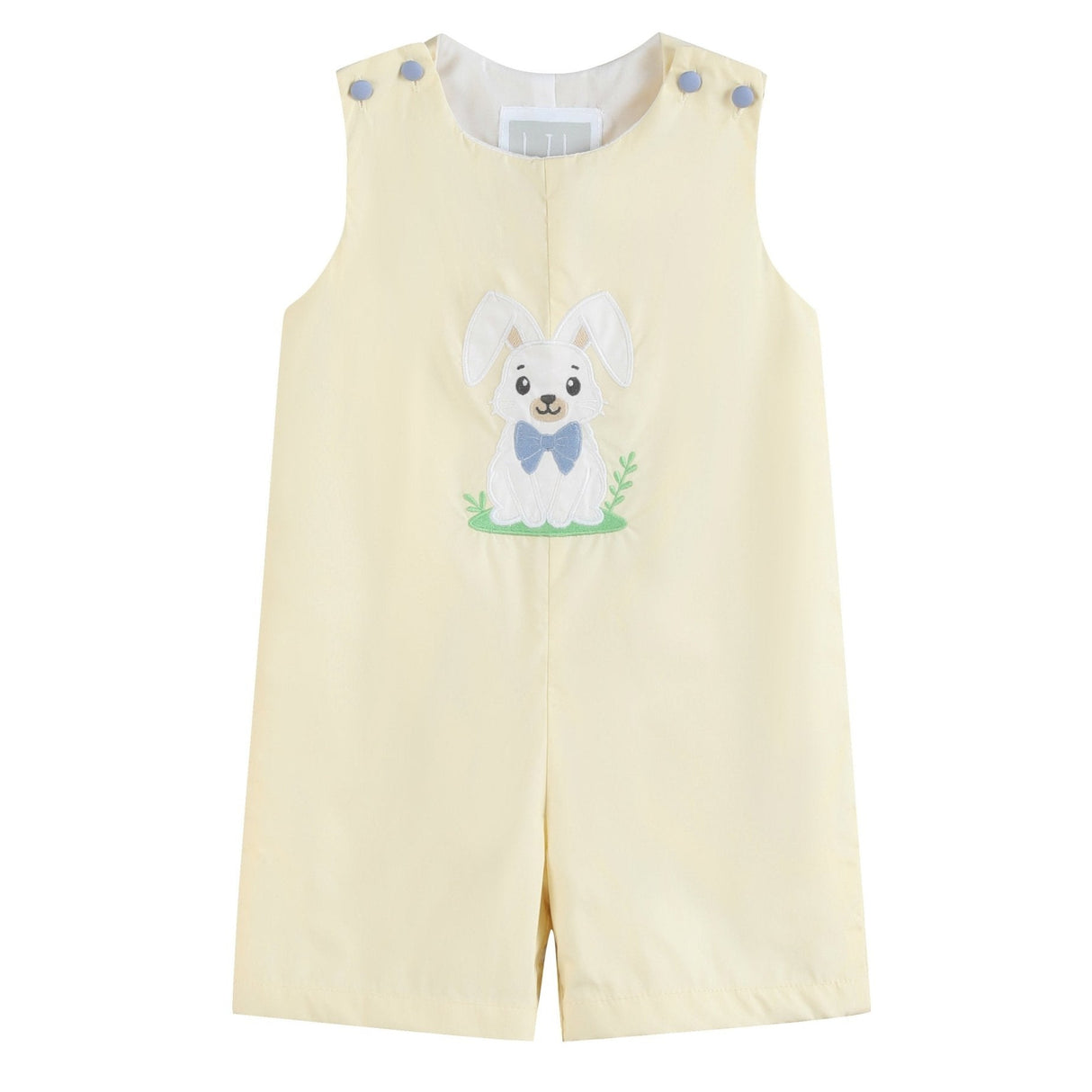 Light Yellow Bunny Shortalls