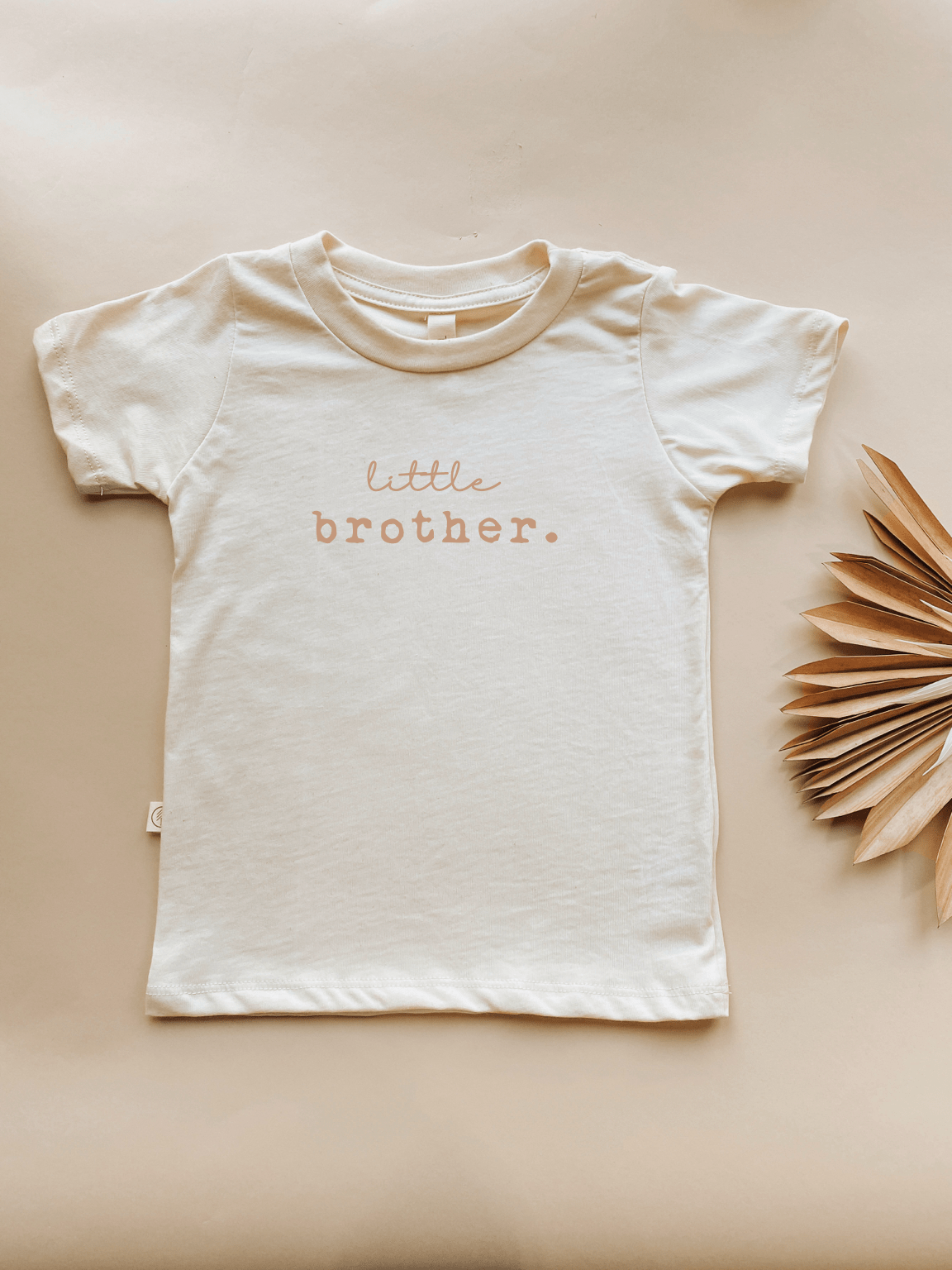 Little Brother Clay Organic Cotton Short Sleeve Toddler T-Shirt - HoneyBug