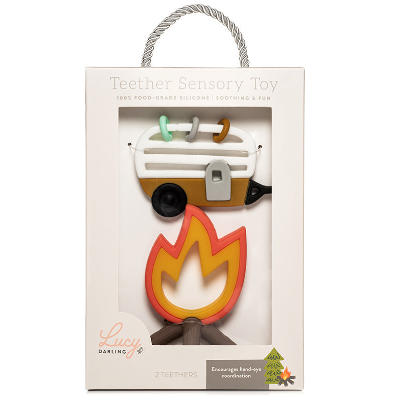Little Camper Baby Teether Toy Set - HoneyBug