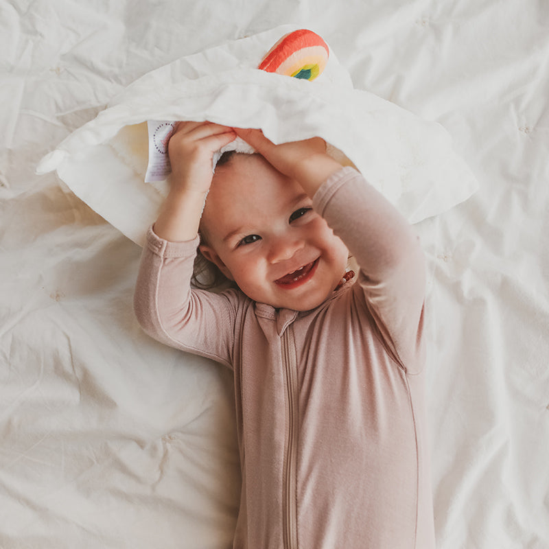 Little Rainbow Lovey Blanket - HoneyBug