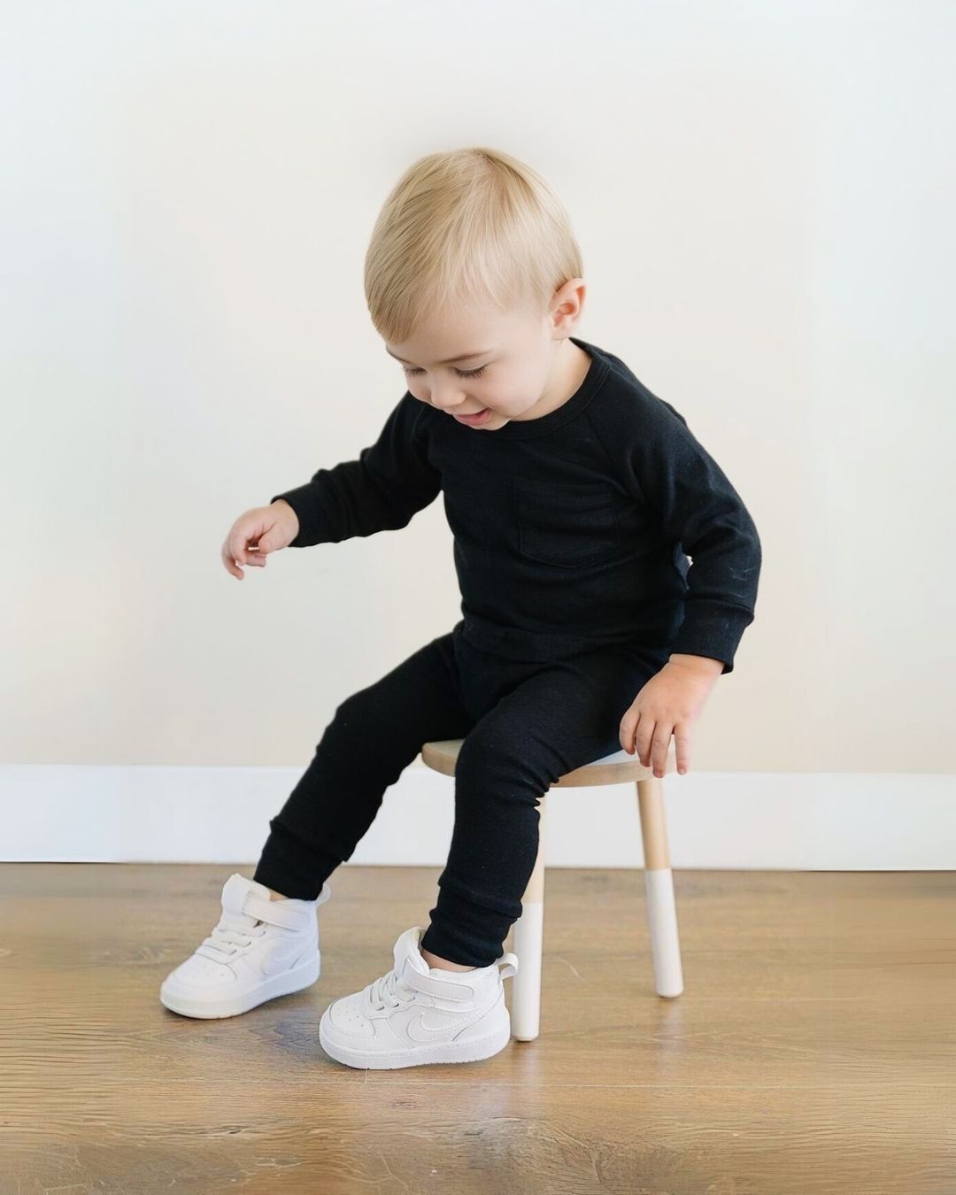 Lounge Set | Black - HoneyBug