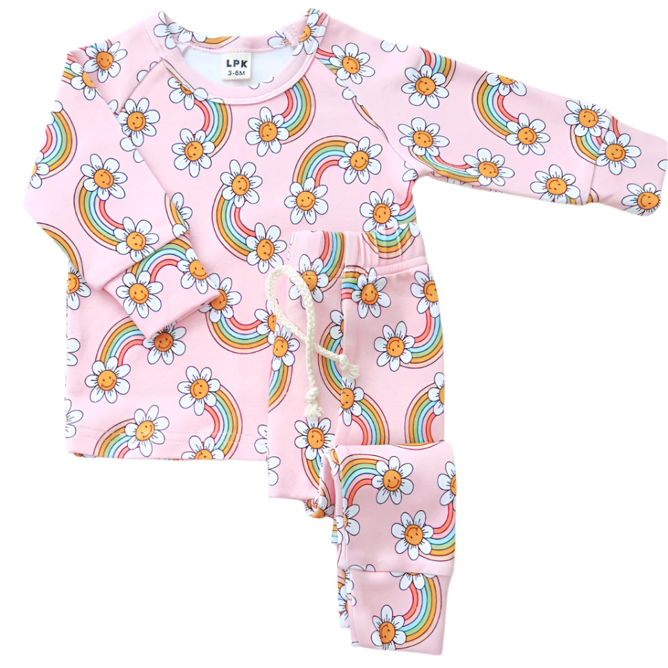 Lounge Set | Retro Rainbow - HoneyBug