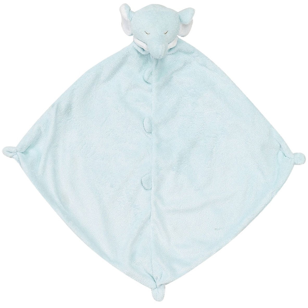 Lovie Blankie - Elephant Blue - HoneyBug
