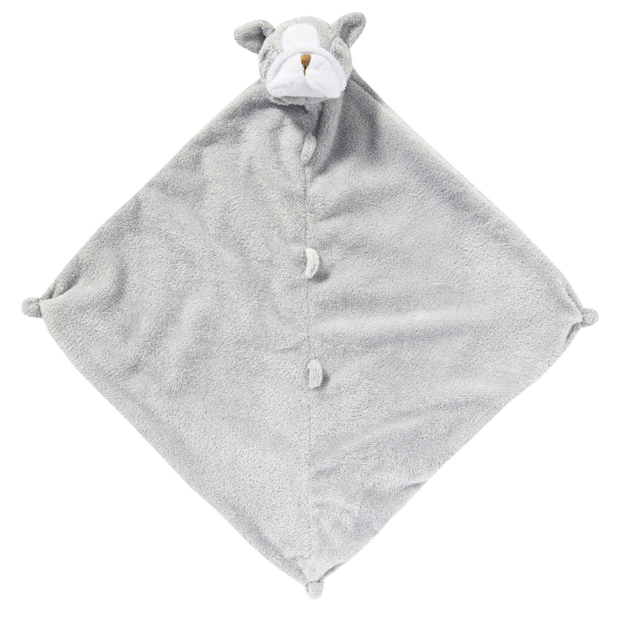 Lovie Blankie - Grey Bulldog - HoneyBug