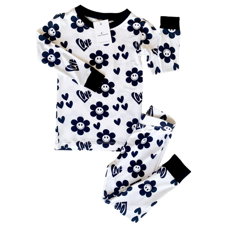 Two Piece Flower Power Set