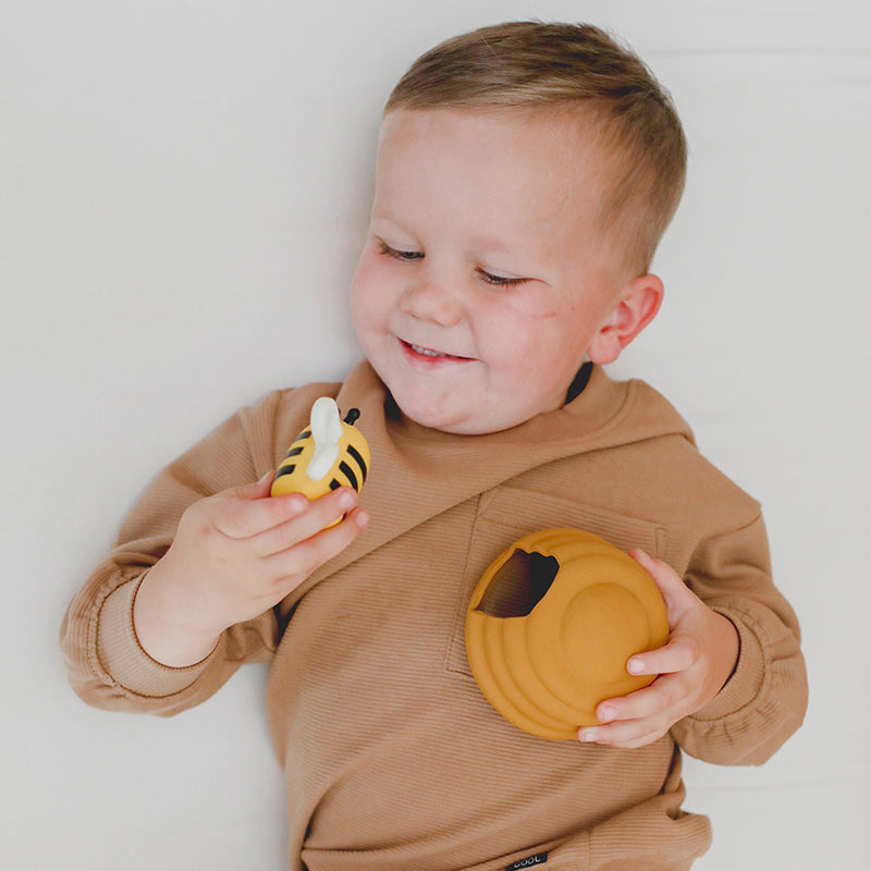 Honey Bee Teether Toy Playset - HoneyBug