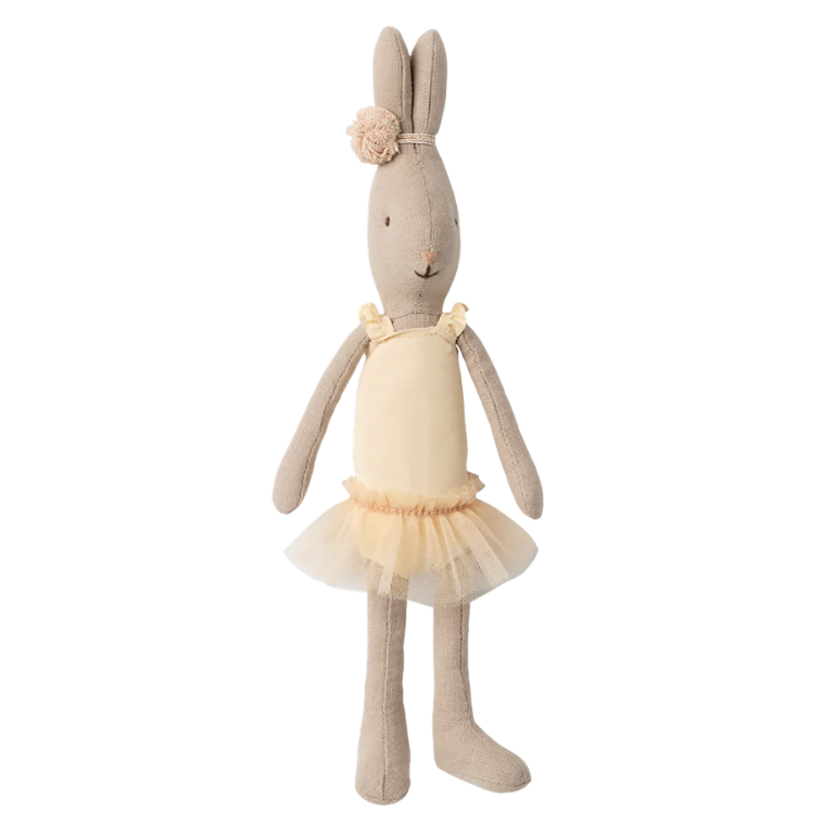 Rabbit size 1, Classic - Ballet suit and skirt cream