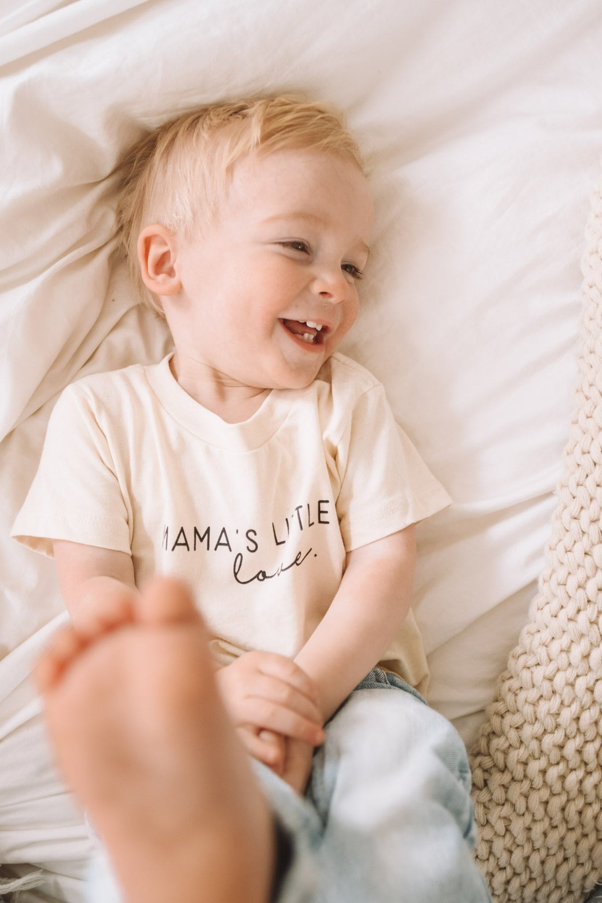Mama's Little Love Organic Cotton Kids T-Shirt - HoneyBug