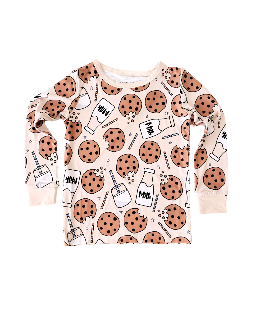 Bamboo Two Piece Set | Milk & Cookies - HoneyBug