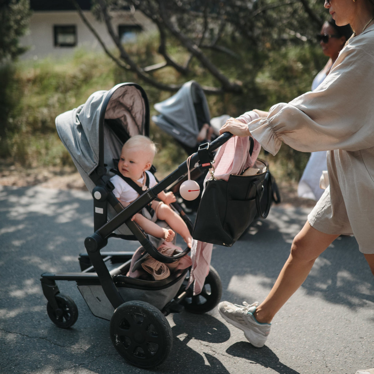 Silicone Pacifier Case - Soft Lilac - HoneyBug