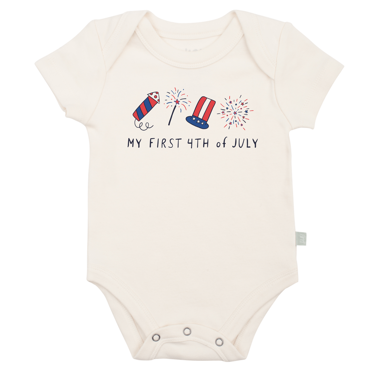graphic bodysuit | my first 4th of july rocket
