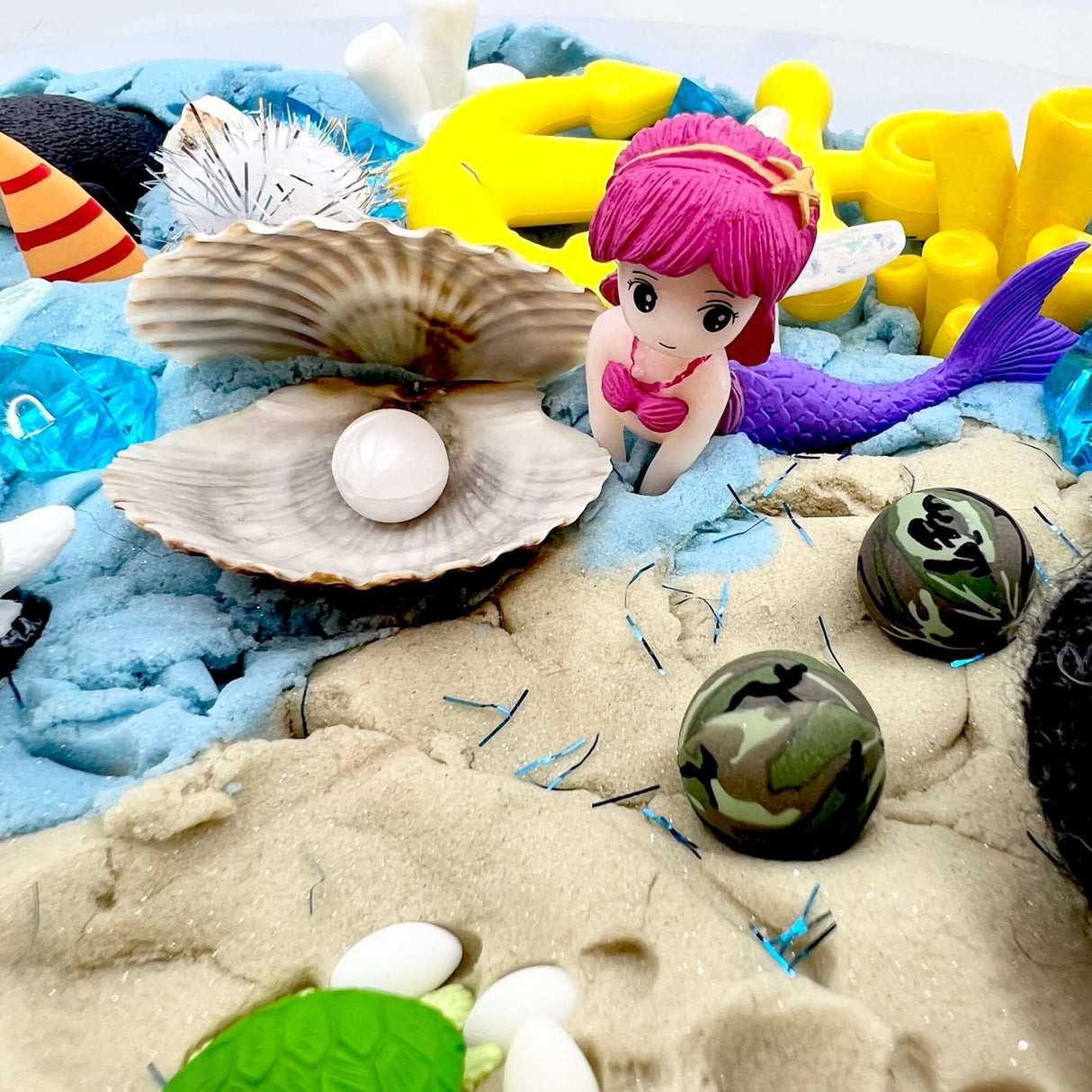 Mystical Mermaid, Play Set with Kinetic Sand