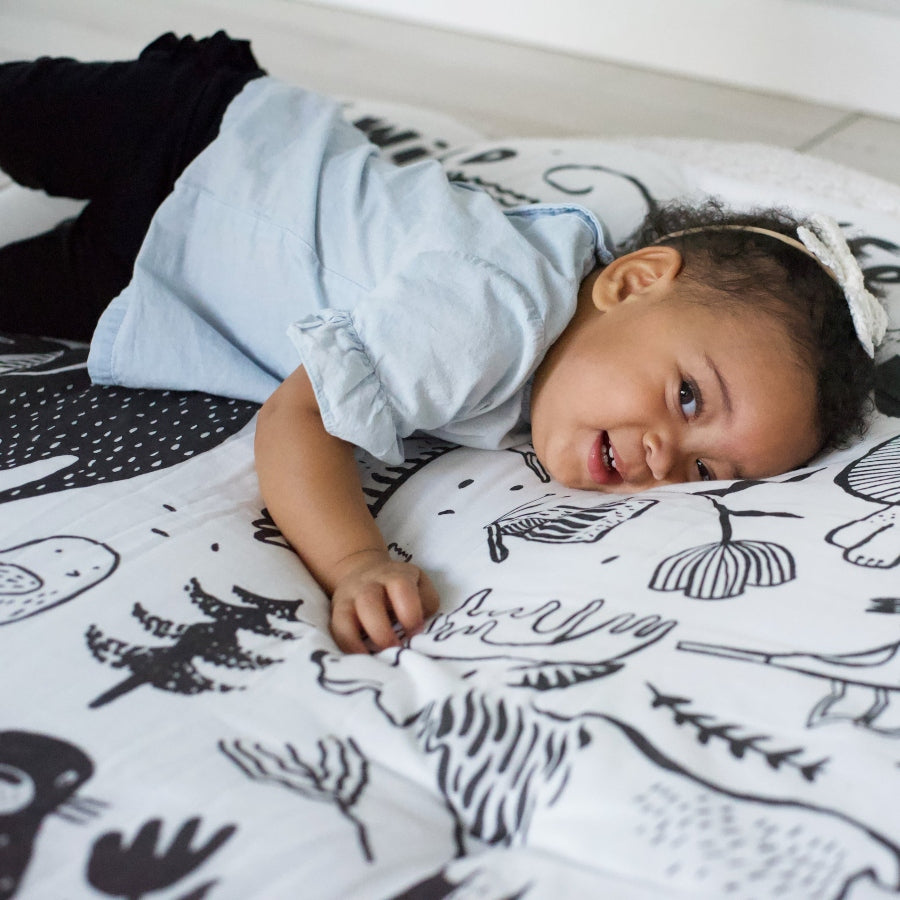 Wildlife Reversible Playmat - HoneyBug