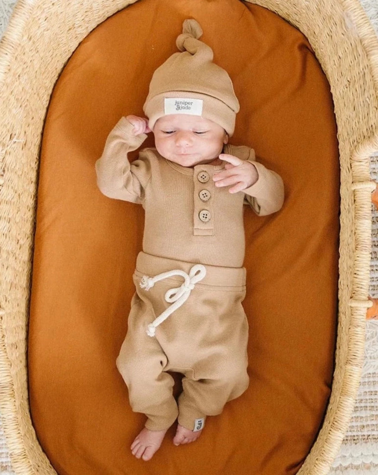 Organic Knot Hats - HoneyBug