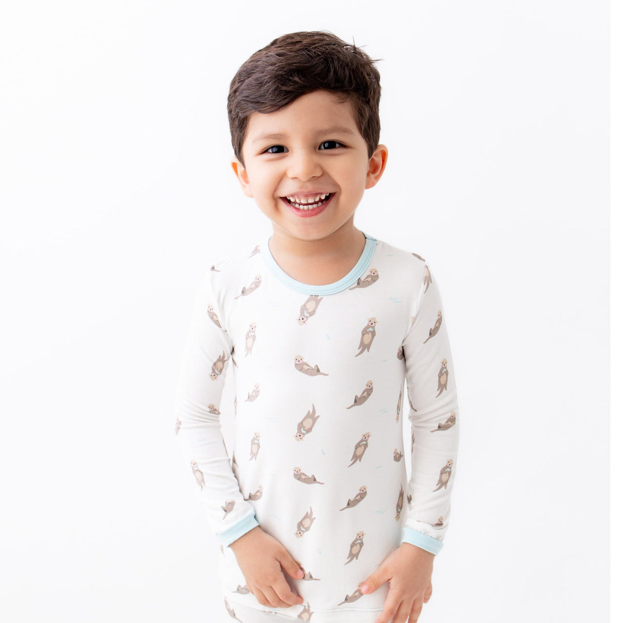 Otter Pajama Set - HoneyBug