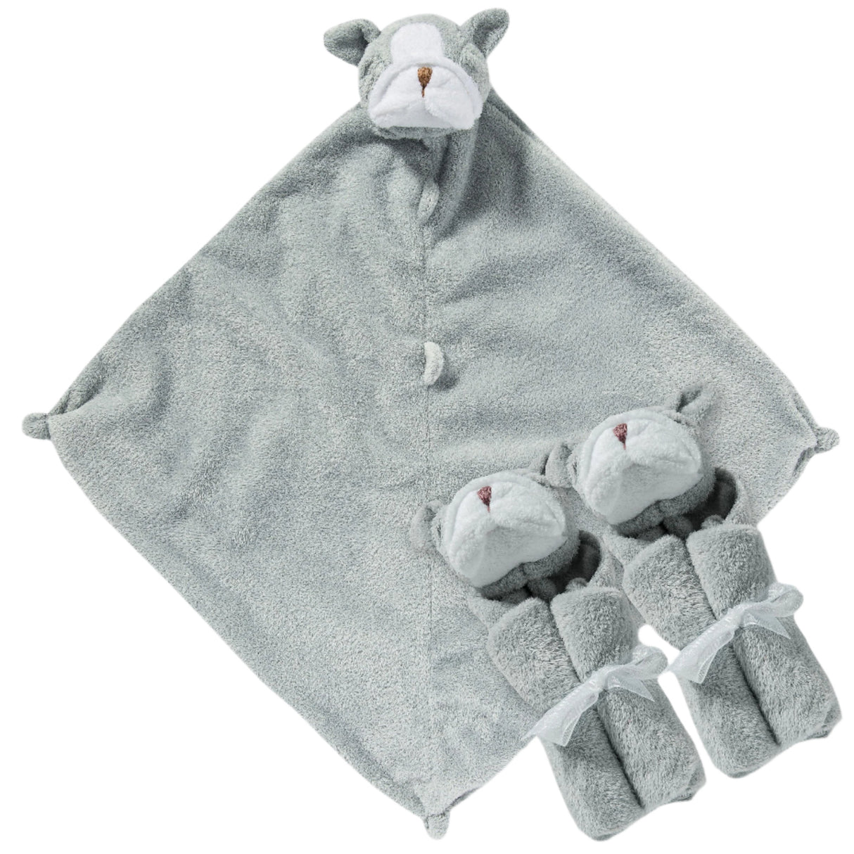 Pair and a Spare - Grey Bulldog - HoneyBug