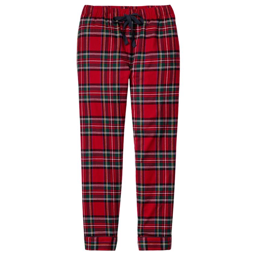 Women's Brushed Twill Pants in Imperial Tartan - HoneyBug