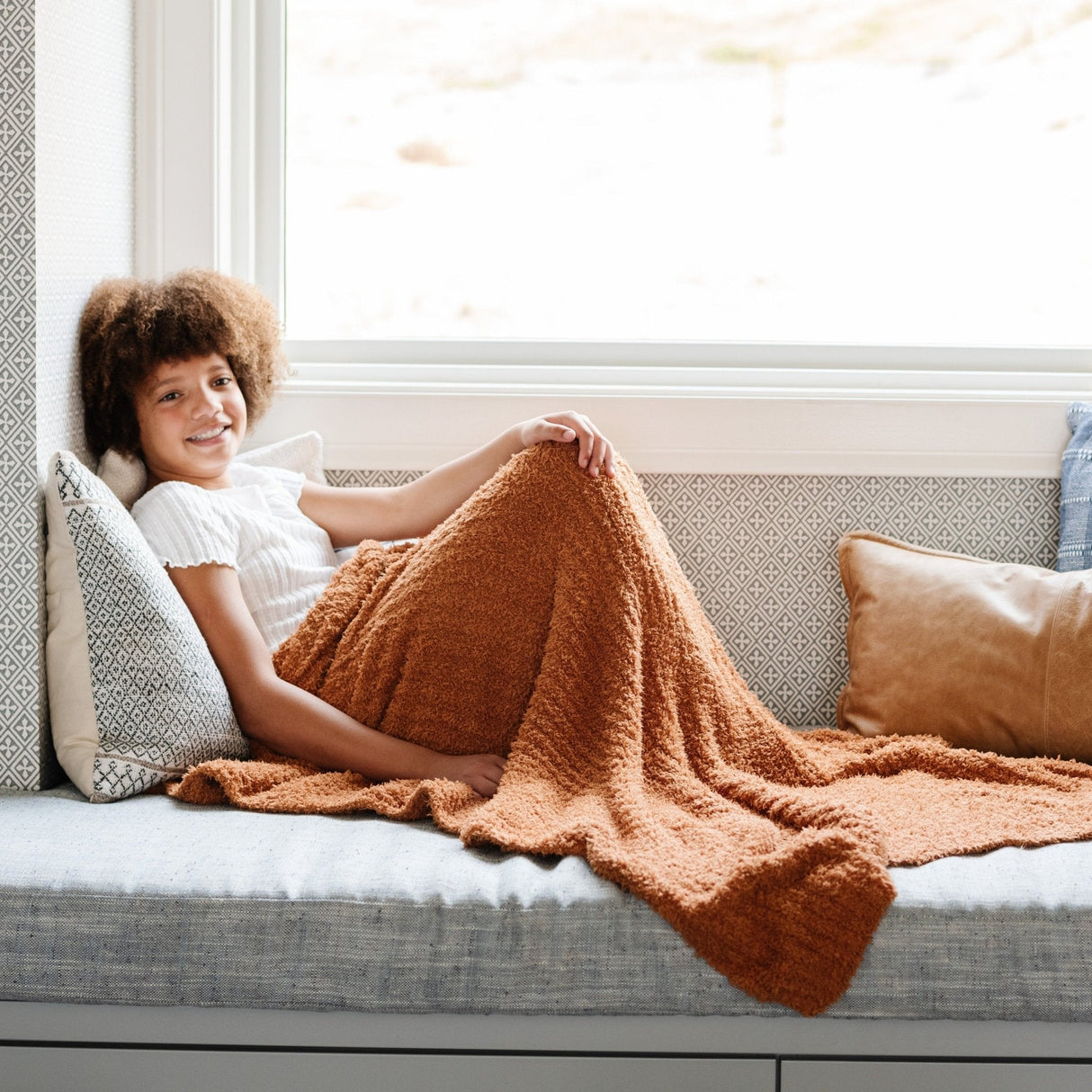 RIBBED BAMBONI® TODDLER BLANKETS