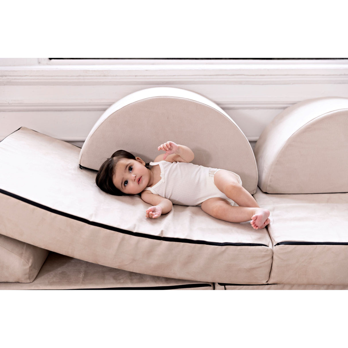 Ribbed White, Girl (Three Pack) - HoneyBug