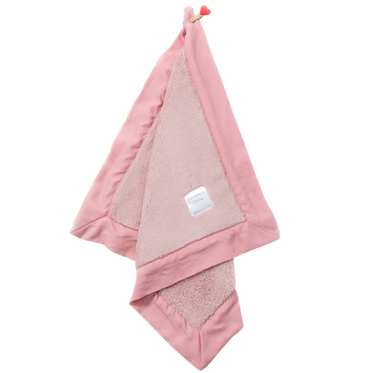 Rose Plush Security Blanket - HoneyBug