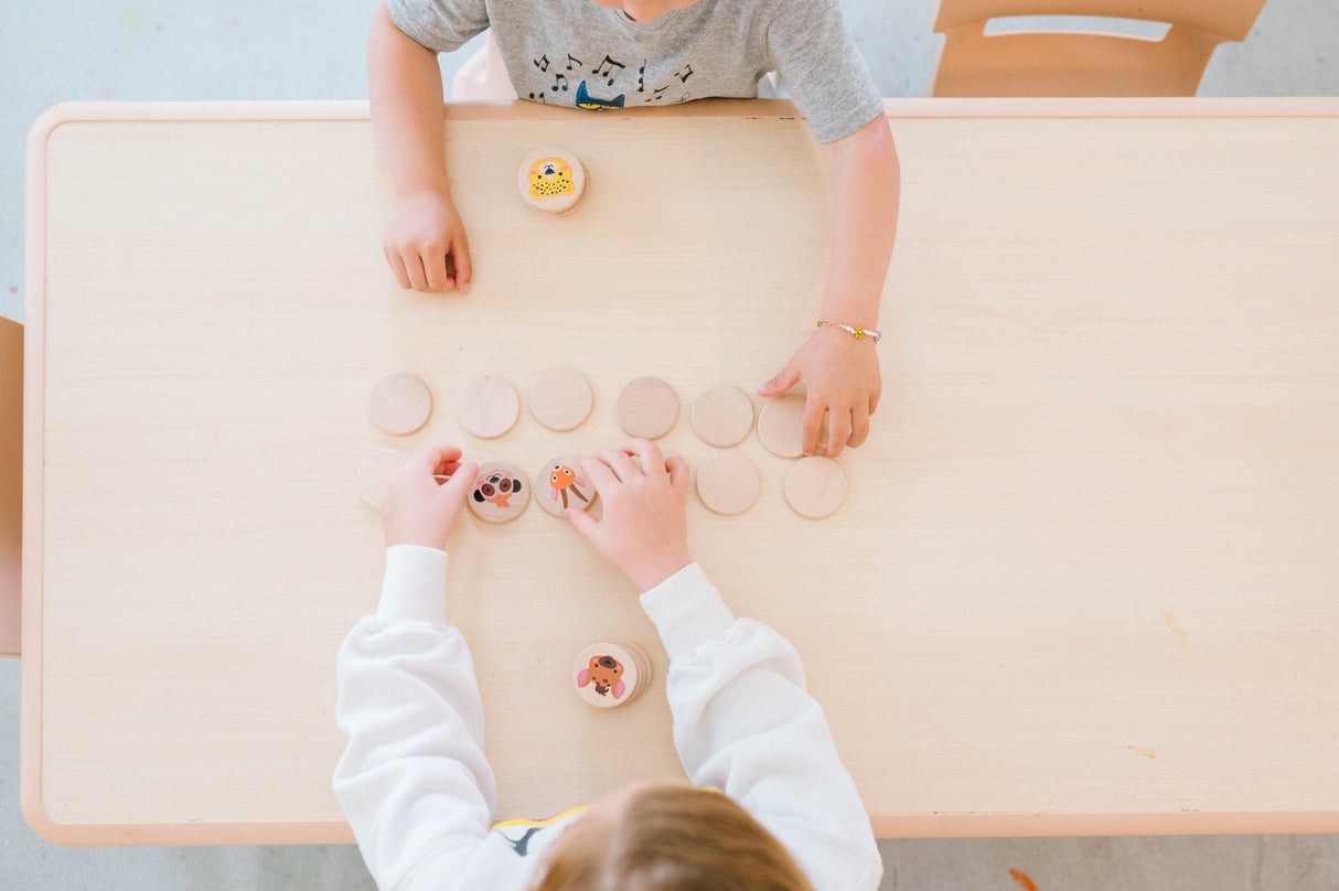 Safari Matching Tiles - HoneyBug