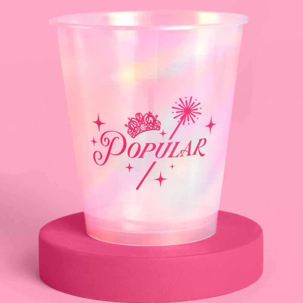 Emerald City Cups - 16 Plastic Cups