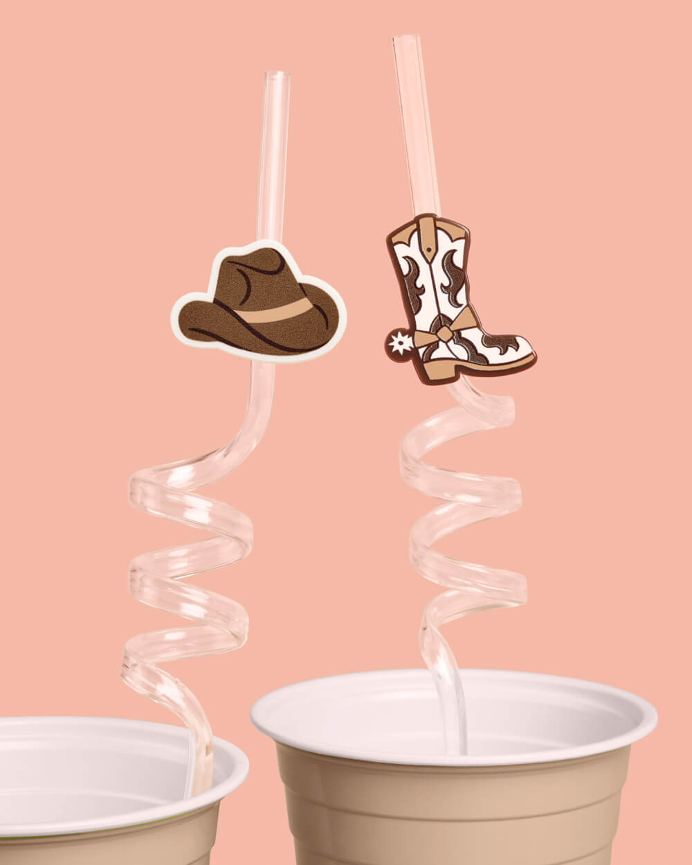 Saddle Up Straws - 16 reusable straws - HoneyBug