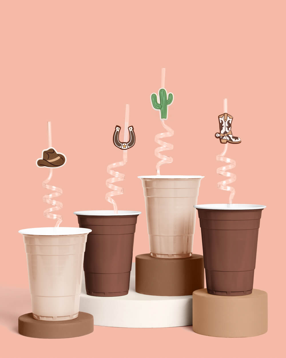 Saddle Up Straws - 16 reusable straws - HoneyBug