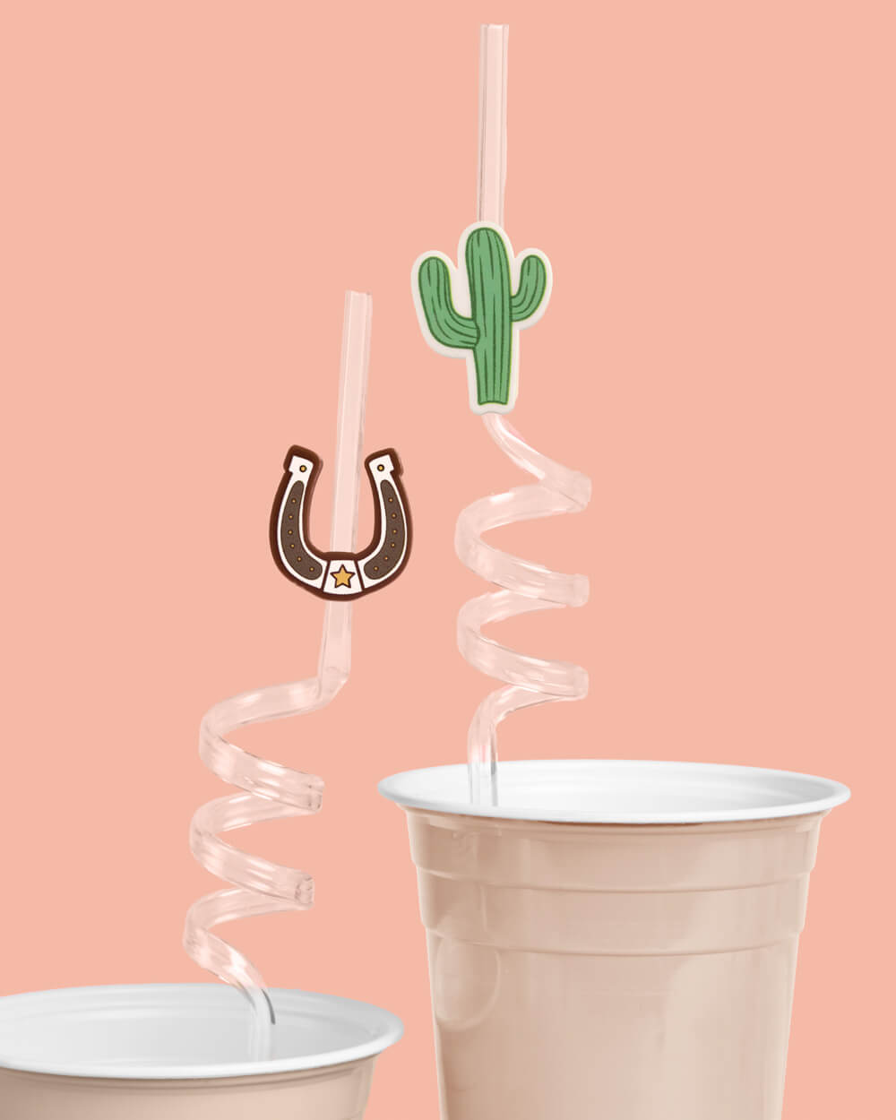 Saddle Up Straws - 16 reusable straws - HoneyBug