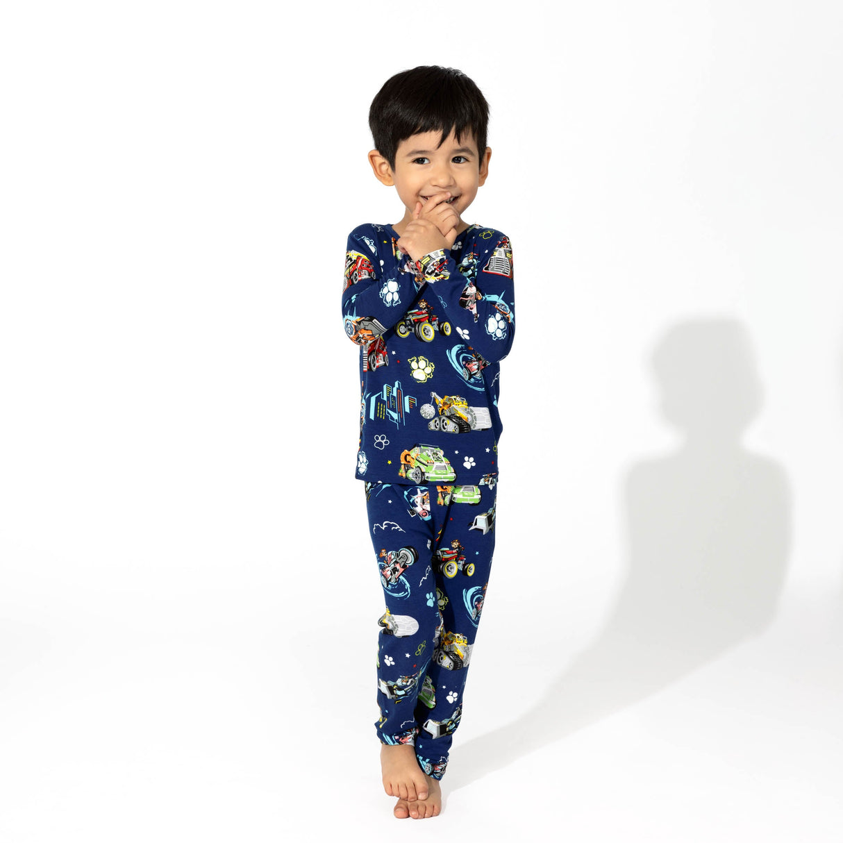 PAW Patrol: The Mighty Movie - Mighty Vehicles Bamboo Kids Pajamas - HoneyBug