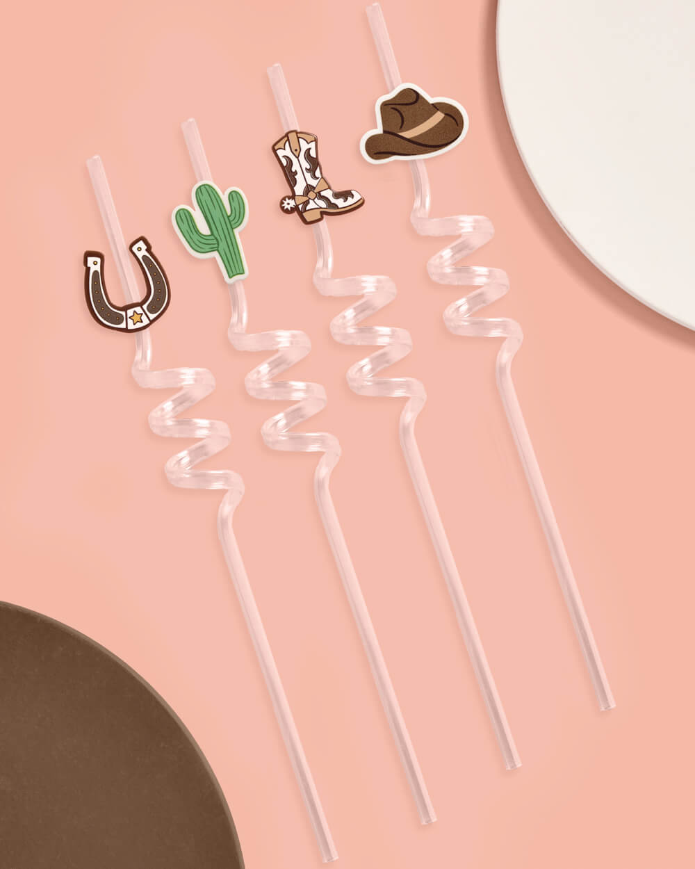 Saddle Up Straws - 16 reusable straws - HoneyBug