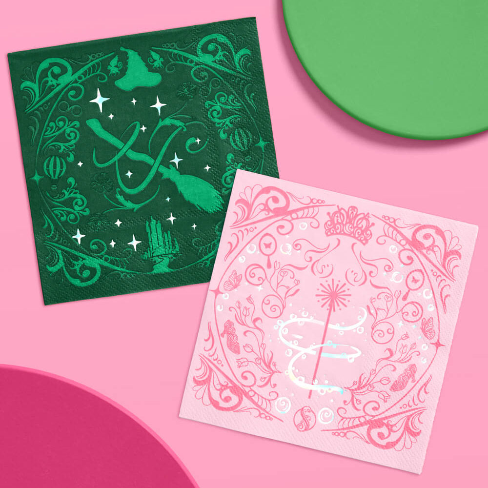 Emerald City Napkins - 24 paper napkins